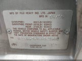 Subaru Impreza 2.5I JF1GG67646H821660 снимка
