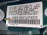 Honda Civic Lx 1HGES16521L074532 снимка