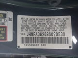 Honda Civic Hybrid JHMFA36268S020530 снимка