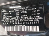 Kia Optima Lx 5XXGM4A76FG381849 снимка