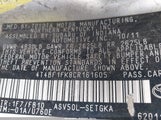 Toyota Camry Xle 4T4BF1FK8CR161605 снимка