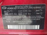 Hyundai Sonata Gls 5NPEB4AC6CH338980 fotografie
