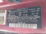Kia Optima Lx 5XXGM4A7XCG075099 снимка