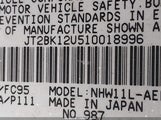 Toyota Prius JT2BK12U510018996 снимка