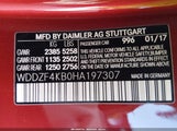 Mercedes-Benz E 300 4Matic WDDZF4KB0HA197307 снимка