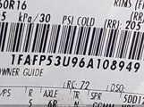 Ford Taurus Se 1FAFP53U96A108949 снимка