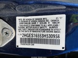 Honda Civic Lx 2HGES16553H530958 снимка