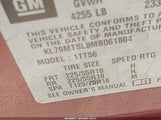 Chevrolet Trailblazer Fwd Rs KL79MTSL8MB061804 fotografie