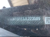 Ford Focus Se 1FADP3FE3JL223589 photo