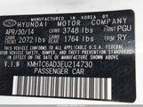 Hyundai Veloster Base W/Black KMHTC6AD3EU214730 снимка