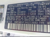 Hyundai Santa Fe Se KM8SMDHF3HU213683 снимка