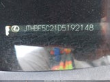 Lexus Is 250 JTHBF5C21D5192148 photo