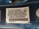 Honda Civic Lx 2HGFG12618H530614 снимка
