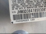 Honda Fit JHMGD38418S030621 fotografie