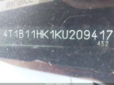Toyota Camry Se 4T1B11HK1KU209417 fotografie