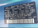 Hyundai Tucson Se KM8J33A41HU491080 снимка