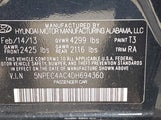 Hyundai Sonata Limited 5NPEC4AC4DH694360 снимка