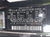 Kia Sorento 2.4L Lx 5XYPG4A35KG576612 снимка