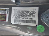 Honda Civic Lx 2HGFG11667H514327 снимка