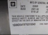 Cadillac Deville Standard 1G6KD54YXYU319343 снимка