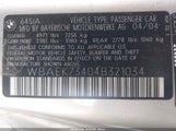 BMW 645Ci WBAEK73404B321034 снимка