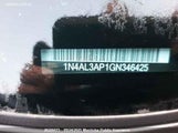 Nissan Altima 2.5 Sl 1N4AL3AP1GN346425 снимка