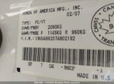 Acura Tl 19UUA66207A802192 снимка