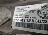 Honda Civic Se 2HGES15335H043728 снимка