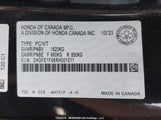 Honda Civic Touring 2HGFE1F96RH001011 снимка
