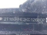 Toyota Corolla L/Le/Xle/Se/Xse 2T1BURHE2KC126807 fotografie