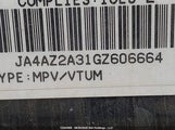 Mitsubishi Outlander Es JA4AZ2A31GZ606664 снимка