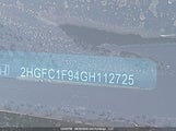 Honda Civic Touring 2HGFC1F94GH112725 снимка