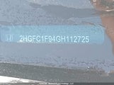 Honda Civic Touring 2HGFC1F94GH112725 снимка