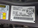 Honda Civic Sport 2HGFA1F66AH048318 снимка