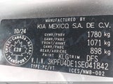 Kia K4 Ex/Ex+ 3KPFU4DE1SE041842 снимка