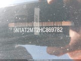 Nissan Rogue S/Sv 5N1AT2MT2HC869782 снимка