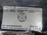 Saab 9-3 Se Turbo Anniversary YS3DF58K022022406 снимка