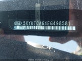 Kia Sorento Lx 5XYKTCA64EG498581 снимка