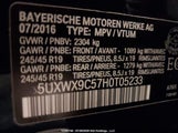 BMW X3 xDrive28I 5UXWX9C57H0T05233 fotografie