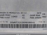 Volkswagen Jetta 2.5L 3VWRF31K26M608645 снимка