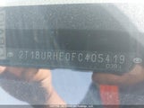 Toyota Corolla L/Le/Le Pls/Prm/S/S Pls 2T1BURHE0FC405419 fotografie