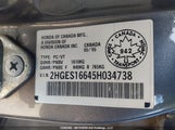 Honda Civic Lx-G 2HGES16645H034738 снимка