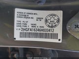 Honda Civic Dx Vp 2HGFA16346H033412 снимка