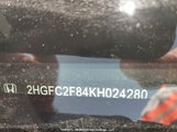 Honda Civic Sport 2HGFC2F84KH024280 снимка