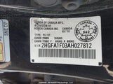 Honda Civic Exl 2HGFA1F03AH027812 снимка