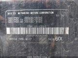 Mitsubishi Lancer JA32U2FU8DU602645 снимка