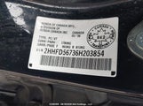 Acura Csx 2HHFD56736H203854 снимка