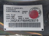 Honda Civic Dx-G 2HGFA1F46AH028519 снимка