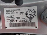Honda Civic Lx 2HGFA16538H003791 снимка
