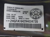 Honda Civic Dx-G 2HGFA16429H034720 снимка